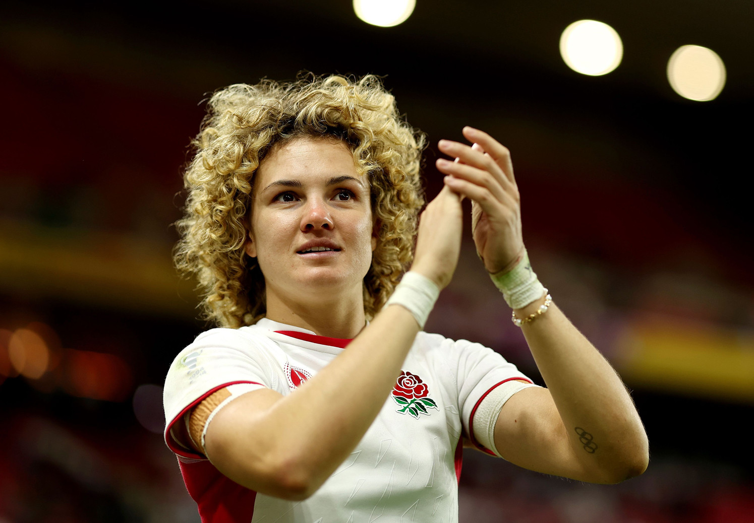 World Rugby Women's 15s Player of the Year Ellie Kildunne.