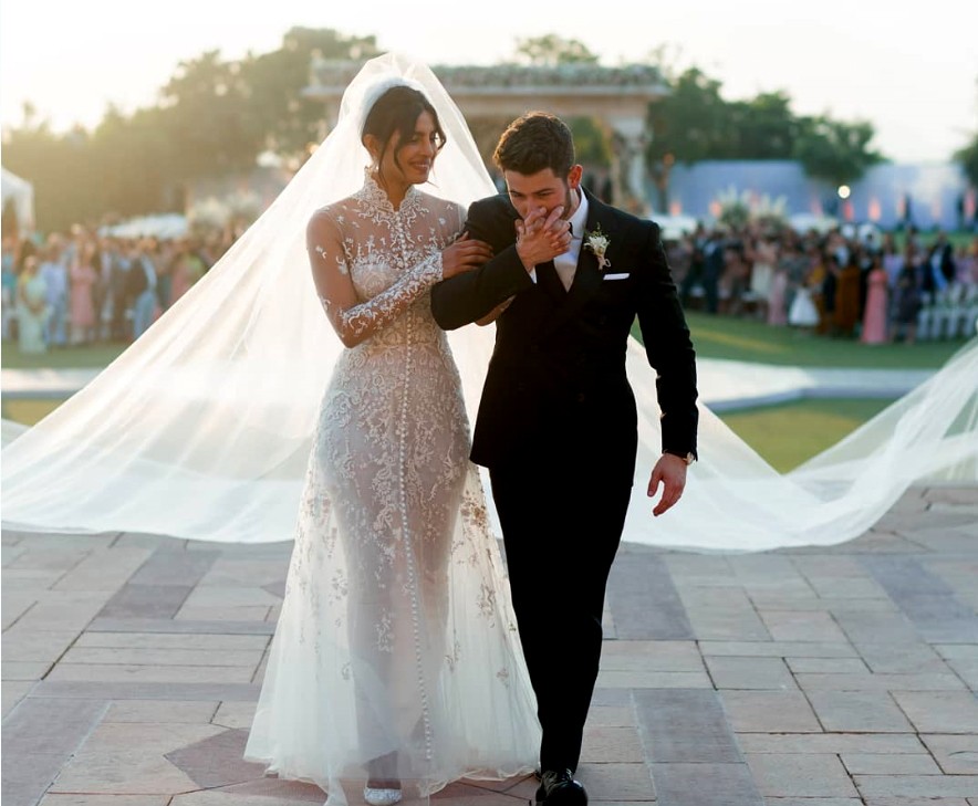 Priyanka Chopra's Stunning Ralph Lauren wedding gown 