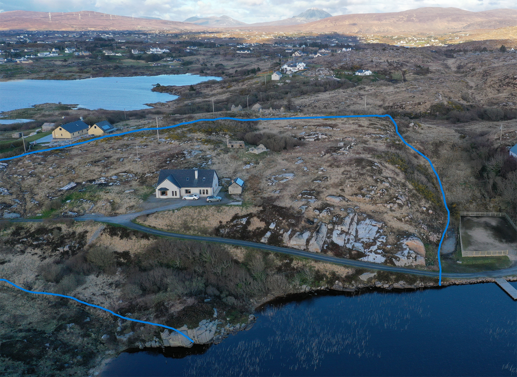 Luxury Houses for Sale Kincasslagh, Co. Donegal Stunning Lake Front Home & Investment