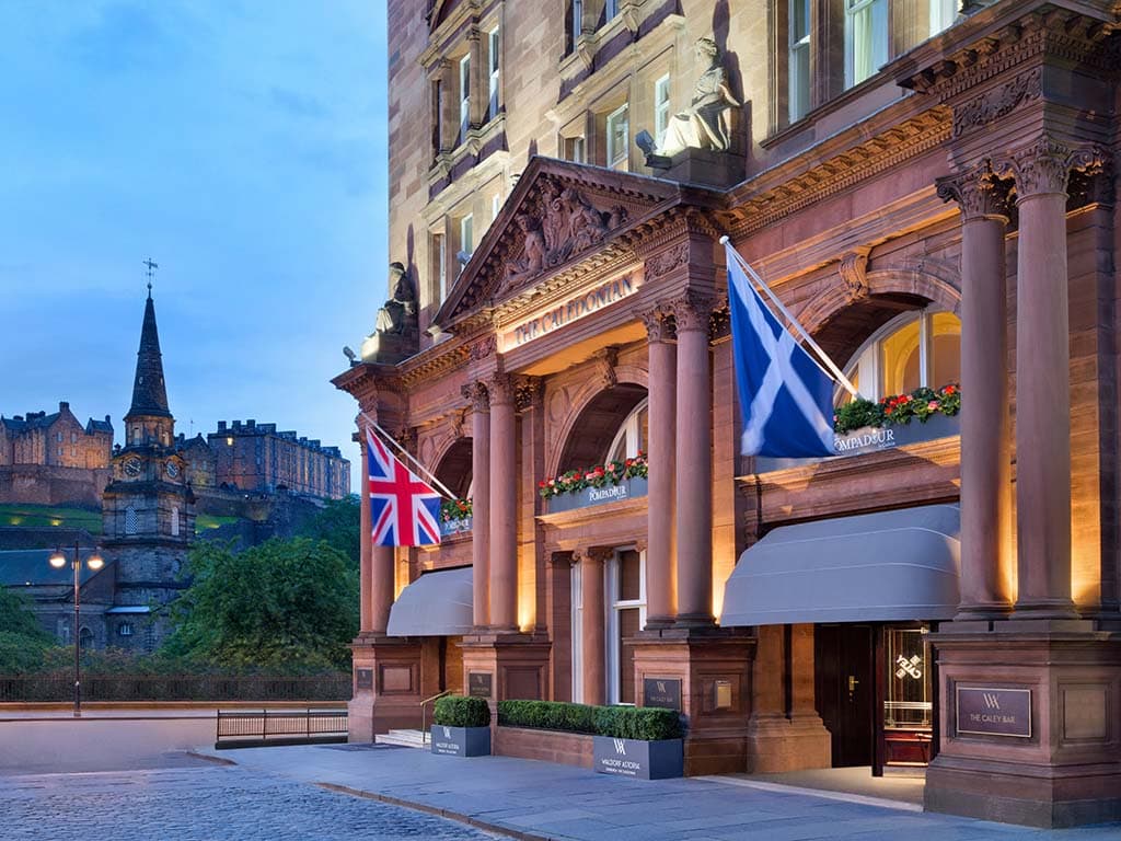 The Caledonian Edinburgh Five Star Luxury Wedding Venues Edinburgh